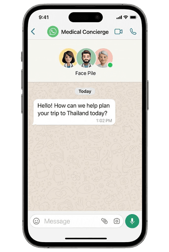 WhatsApp chat preview